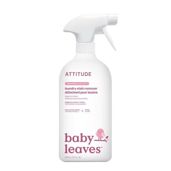 Attitude Sensitive Skin Care Natural Laundry Stain Remover, 27 Oz..