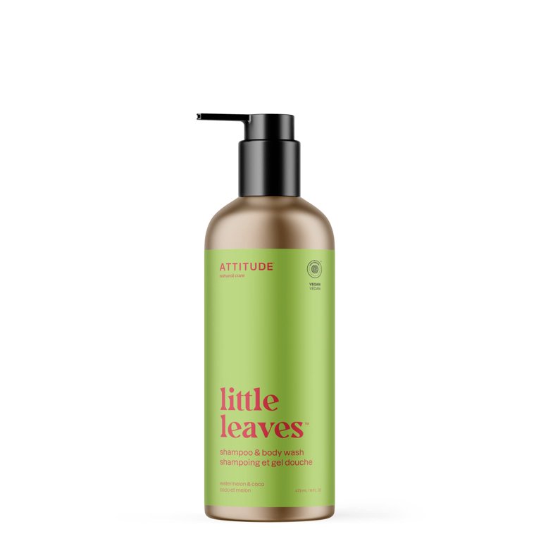 Attitude Shampoo And Body Wash For Kids, Ewg Verified, Plant- And