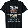 thumbnail image 1 of Attitude Shirt For Women Funny Sarcasm Irritable TShirt Gift T-Shirt, 1 of 4