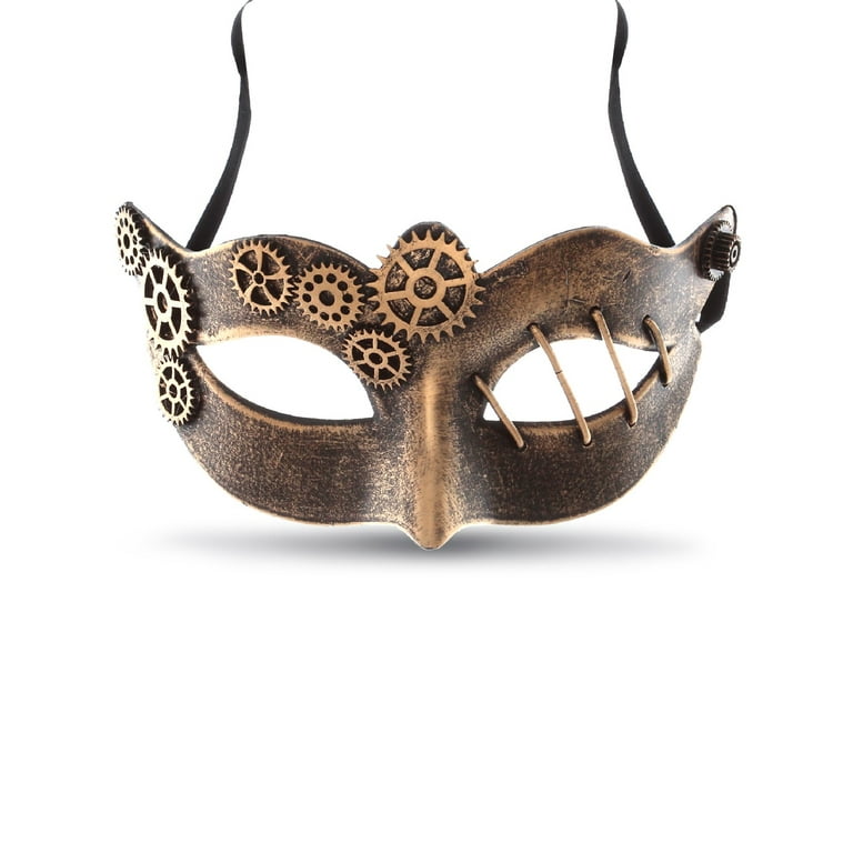 Steampunk Metallic Masquerade Mask Steampunk Metallic Masquerade Mask