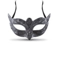 thumbnail image 1 of Attitude Studio Steampunk Metallic Venetian Masquerade Phantom Mask - Silver, 1 of 8
