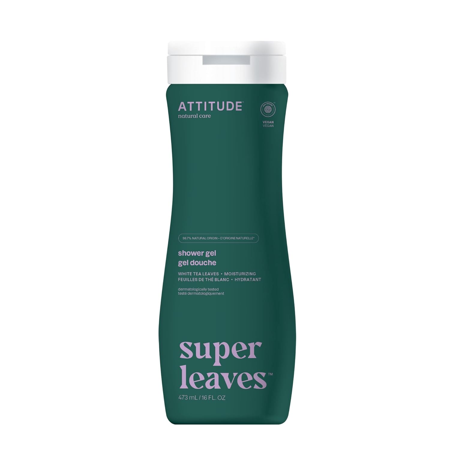Attitude Super Leaves Shower Gel Soothing White Tea Leaves 16 Fl Oz Attitude Super Leaves Shower Gel Soothing White Tea Leaves 16 Fl Oz