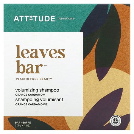Attitude Volume Shampoo Orange Cardamom 4 oz