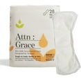 thumbnail image 1 of Attn: Grace Incontinence Heavy Pads for Women - 28-Pack - Max Absorption for Heavy Urinary Incontinence or Bladder Leakage - 100% Breathable and Plant-Based Materials with Active Odor Control, 1 of 5