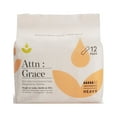 Attn Grace Incontinence and Post Partum Heavy Pads for Sensitive Skin