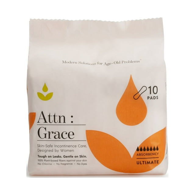 Attn Grace Incontinence and Post Partum Ultimate Pads for Sensitive