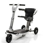 Atto Folding Mobility Scooter with Armrests and Free Challenger Phone Holder 3 Wheels
