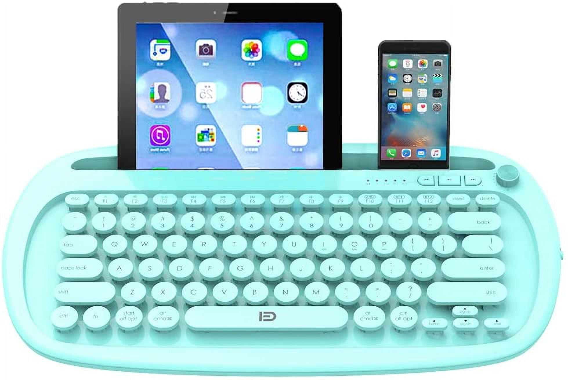 Classic Typewriter Bluetooth Keyboard with Stand