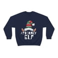 thumbnail image 1 of Attorney Elf Unisex Sweatshirt, S-2XL Christmas Holidays Law School Elves, 1 of 9