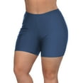 thumbnail image 1 of Attraco Swimsuit Bottoms Plus Size For Women Boardshorts Bathing Suit Turnks Solid Color, 1 of 6