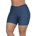 thumbnail image 1 of Attraco Swimsuit Bottoms Plus Size For Women Boardshorts Bathing Suit Turnks Solid Color, 1 of 2