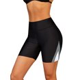 thumbnail image 1 of Attraco Womens Beach Shorts Qucik-drying High-waisted Swim Bottoms Solid Color Swim Shorts, 1 of 6