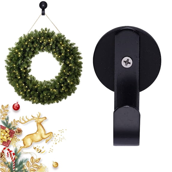 Master Magnetics 7254 Double-Sided Magnetic Wreath Hook - Two Piece Magnet