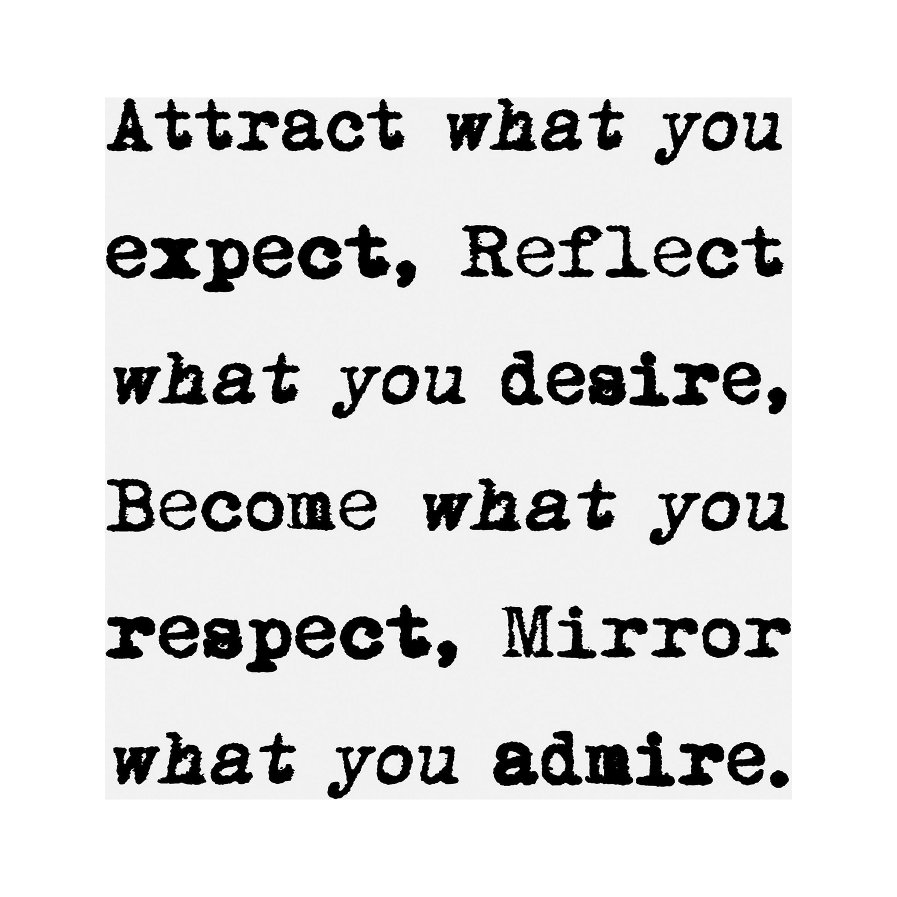 Attract What You Expect Painting Print On Wrapped Canvas Art Print