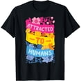 thumbnail image 1 of Attracted To Human LGBT Pansexual Pride Month LGBTQ Parade T-Shirt, 1 of 3