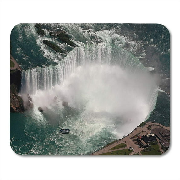 Attraction Canada Niagara Falls Horseshoe Ontario Adventure Boat History Mousepad Mouse Pad Mouse Mat 9x10 inch