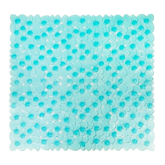Attraction Design 21"x23" Pvc Bath Mat Transparent Pvc Bath Mat Bathtub Massage Mat With Sucker