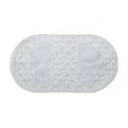 thumbnail image 1 of Attraction Design 27"x14" Pvc Bath Mat Transparent Pvc Bath Mat Bathtub Massage Mat With Sucker, 1 of 1