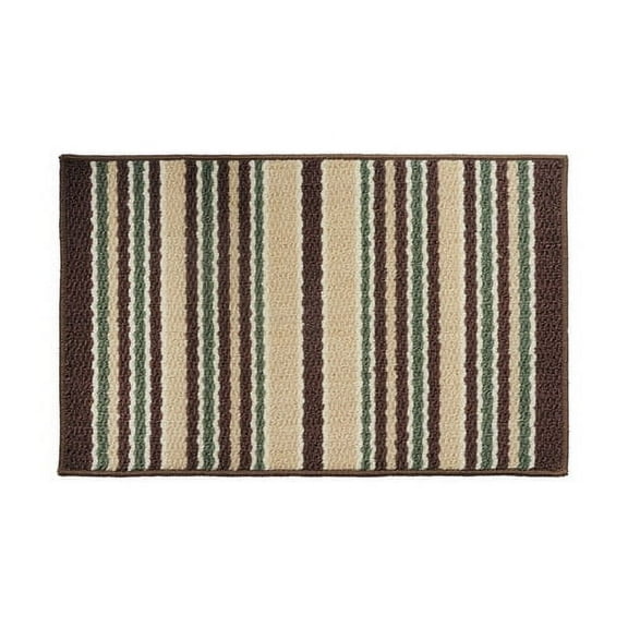 Attraction Design Home Brown/Green Area Rug