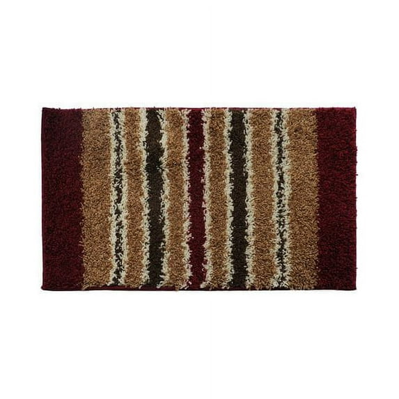 Attraction Design Home Red/Brown Area Rug