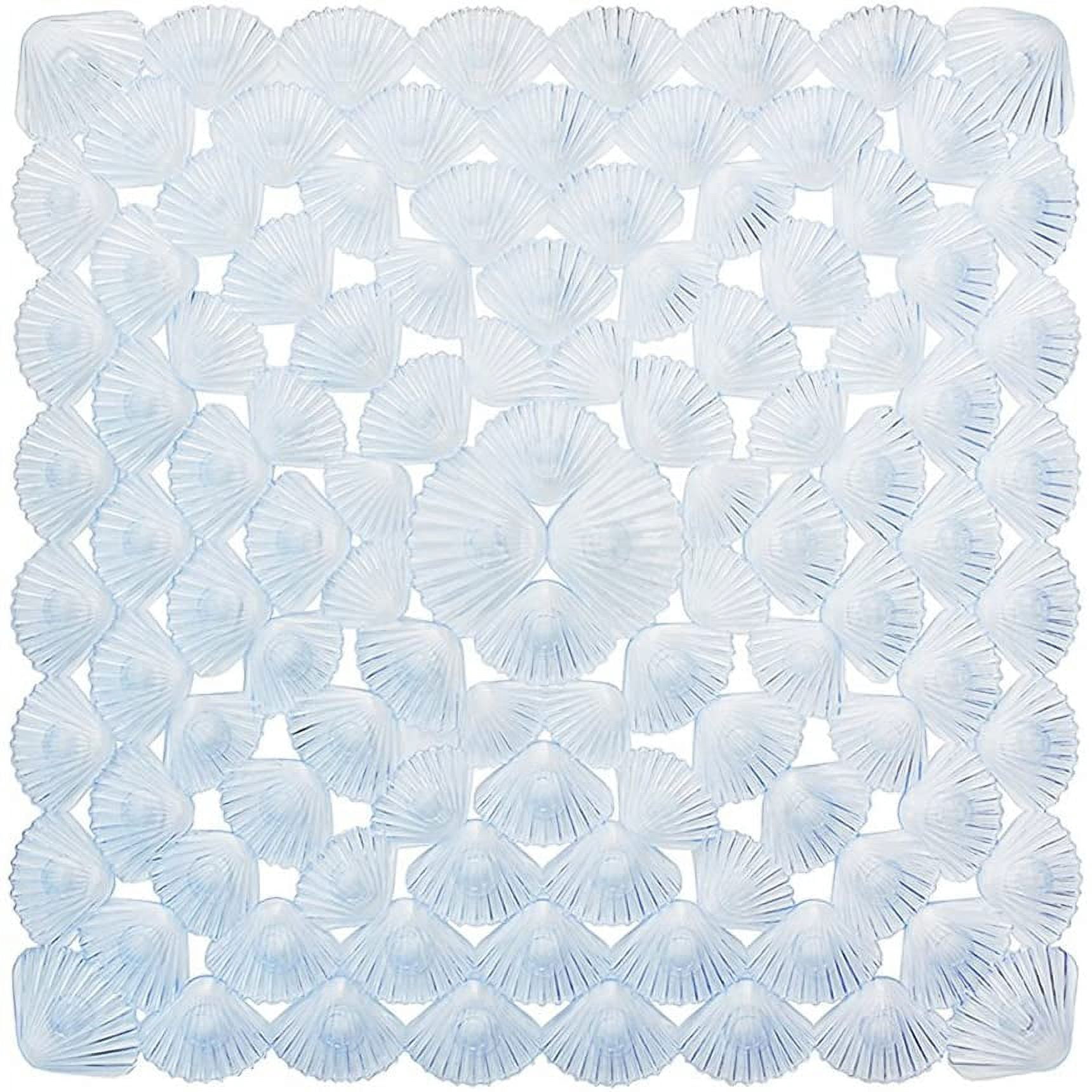White Textured Pvc Attraction Design White Textured PVC Non-Slip Bath Mats, 21