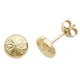 thumbnail image 1 of Attractive 9k Gold Women Stud Earrings - 6mm*6mm, 1 of 1