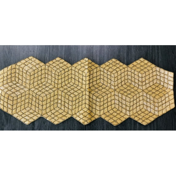Attractive Designer Beaded Table Runner