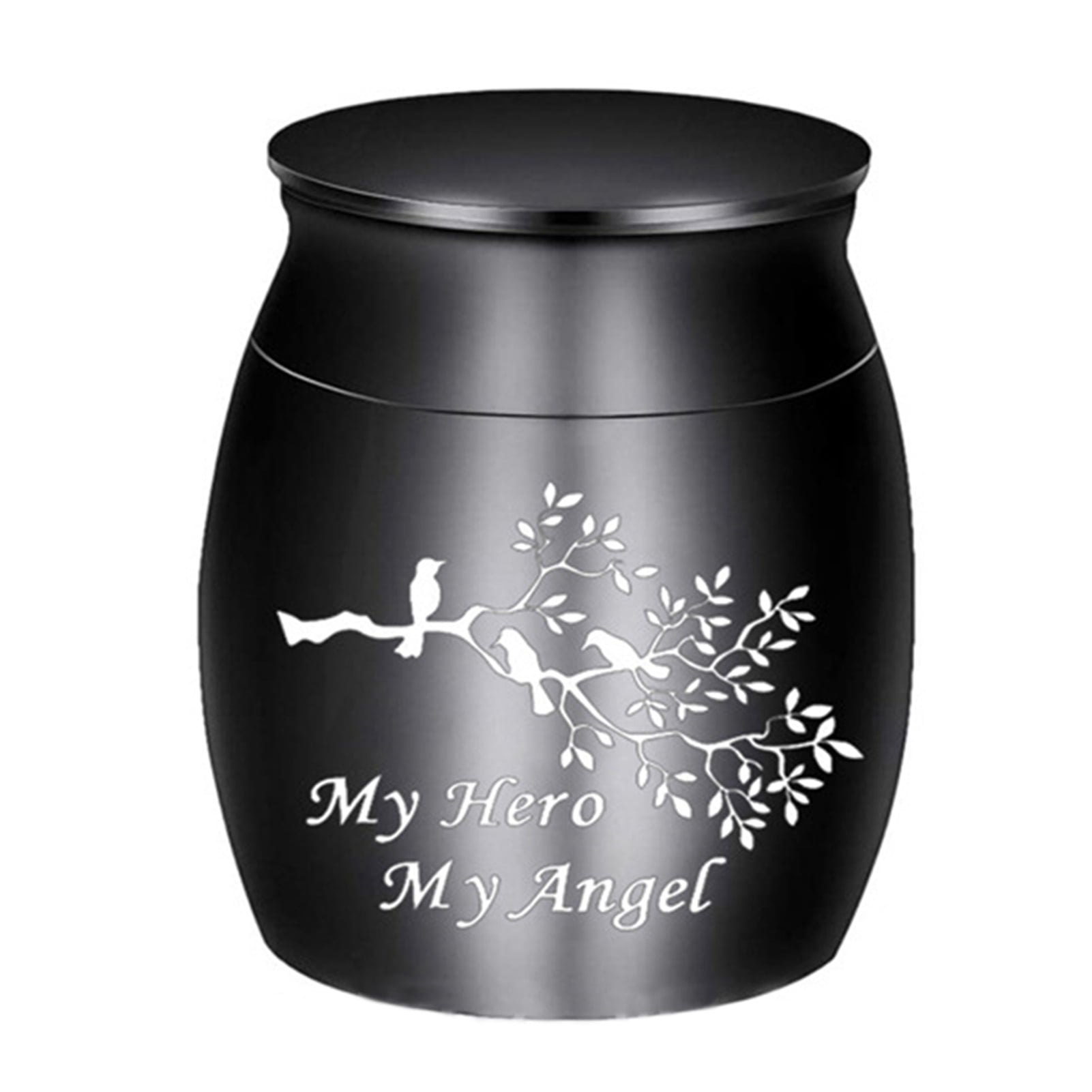 Attractive Metal Pets Ashes Urn Smooth Surface, Compact, Portable Ashes