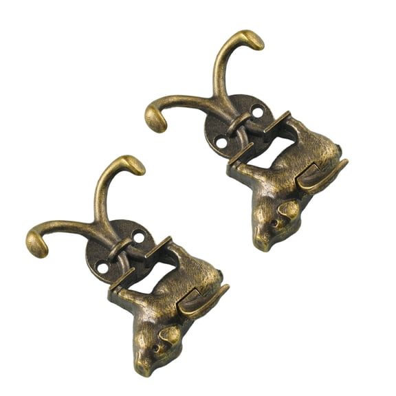 Attractive Pigs Shaped Metal Hook For Wall Mounting Keys And Outerwear Zincs Alloy Easy Installation Hanger