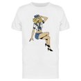 thumbnail image 1 of Attractive Pin Up Sailor  T-Shirt Men -Image by Shutterstock, Male x-Large, 1 of 2