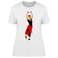 thumbnail image 1 of Attractive Spanish Girl T-Shirt Women -Image by Shutterstock, Female XX-Large, 1 of 2