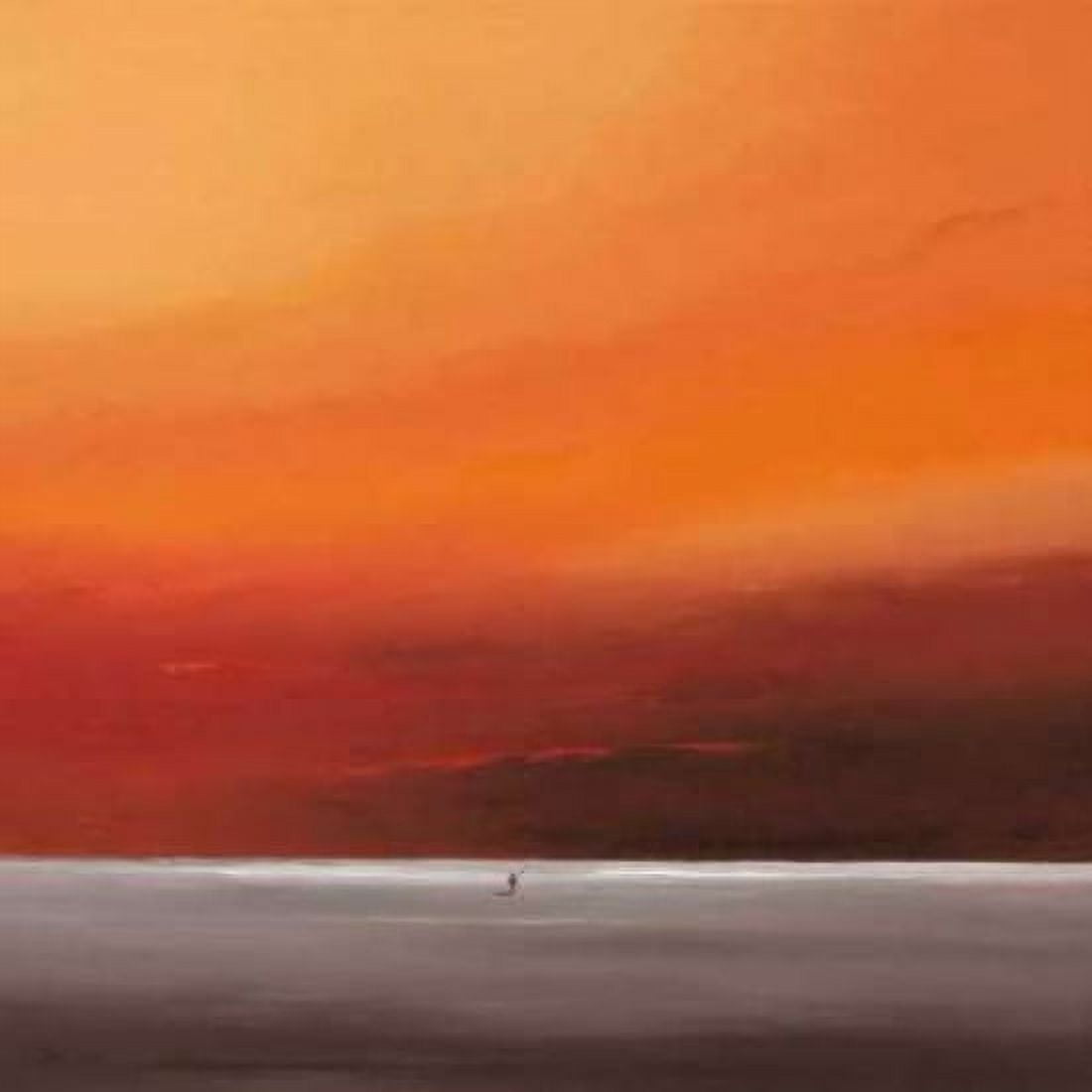 Attractive red I Canvas Art - Hans Paus (24 x 24)