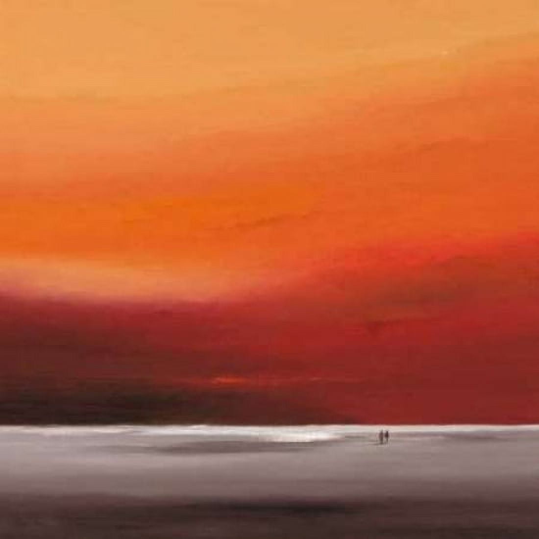 Attractive red II Canvas Art - Hans Paus (24 x 24)
