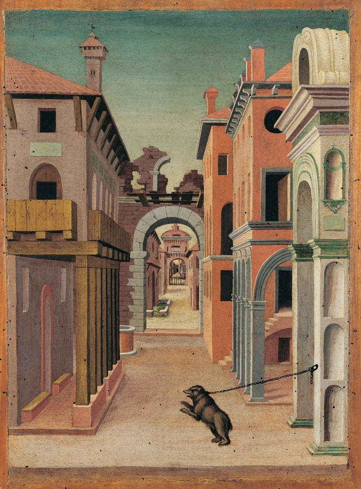 Attributed Serlio Sebastiano Canvas Art - (18 x 24)