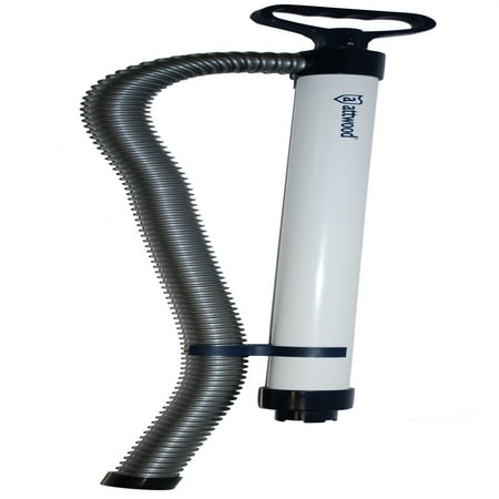 Attwood Emergency Hand-Operated Bilge Pump with 32-inch Removable Hose, White