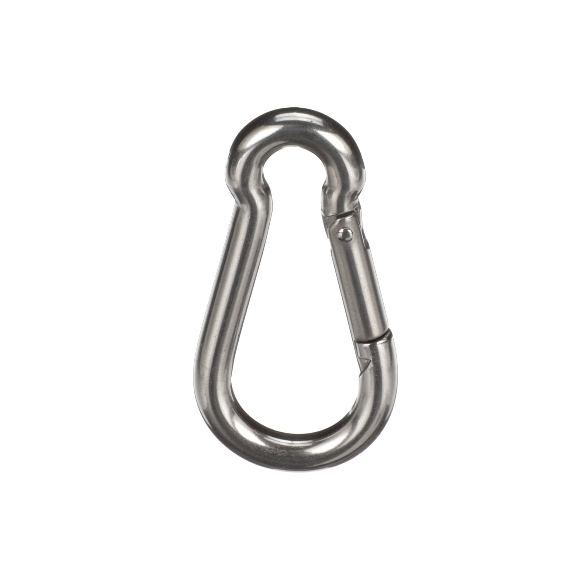 Attwood 12415L3 Marine Carabiner — Spring-Loaded Closure, Stainless ...