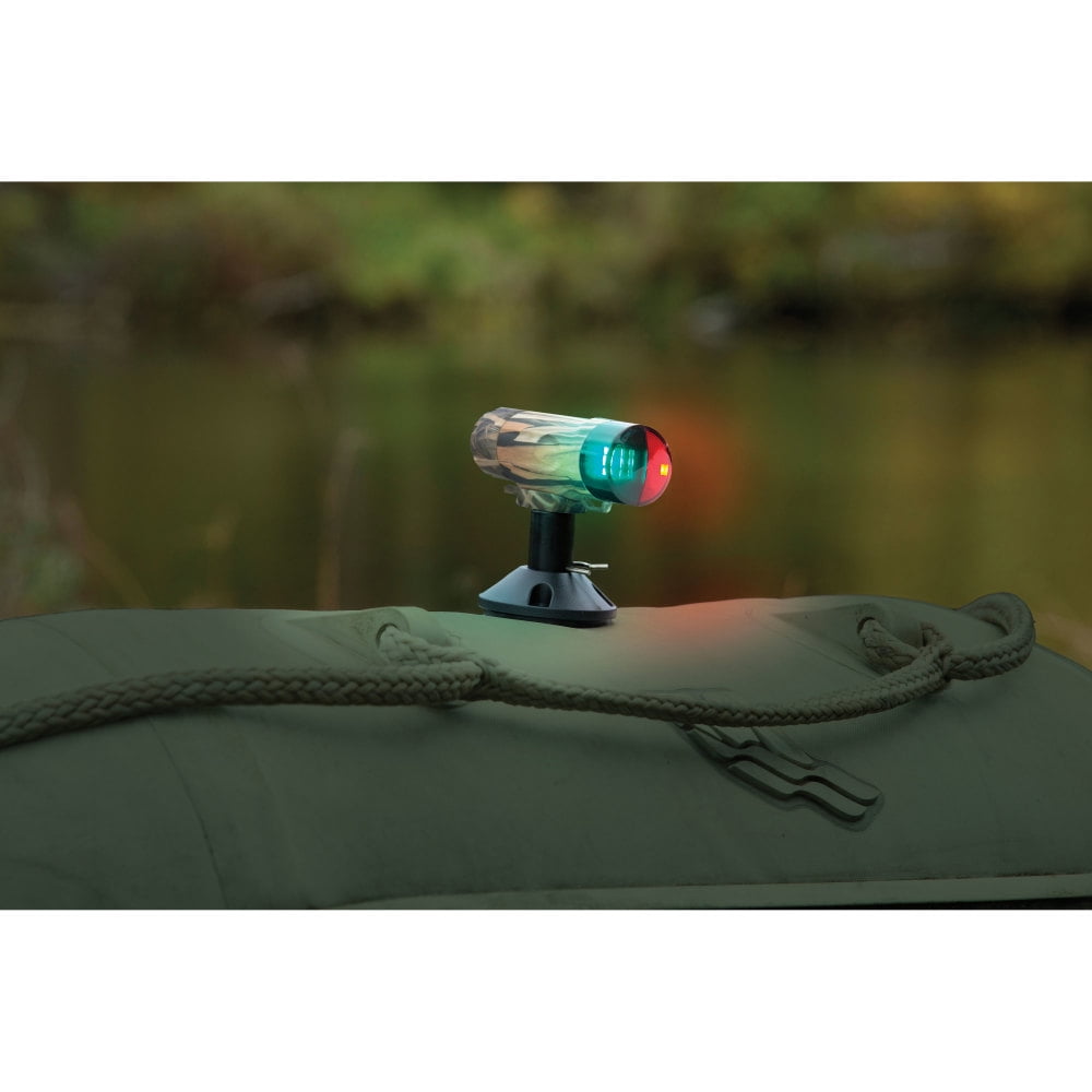 Attwood 14195-7 Portable Clamp-On LED Bow and Stern Light, Camo