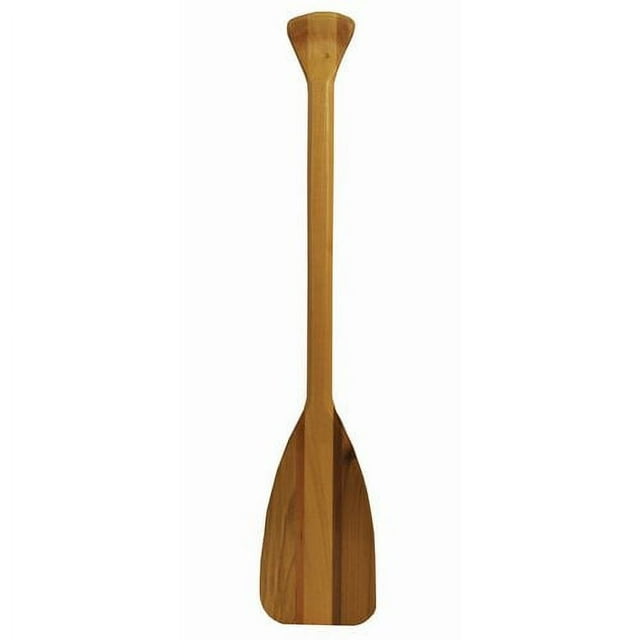 Attwood Lightweight 2.5ft Wooden Canoe Paddle with Palm Grip and