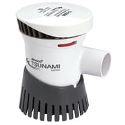Attwood 4612-7 Tsunami T1200 Bilge Pump, 1200 GPH, 12-Volt, Barbed 1 1/8-Inch Diameter Outlet, 29-Inch Wire