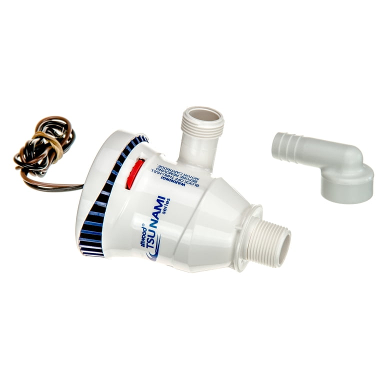 Attwood 4653-7 Tsunami Series 800 GPH Fully Submersible Livewell