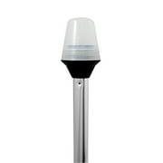Attwood 5100-24-1 All-Around Frosted Globe Light with 2-Pin Standard Pole - 24"