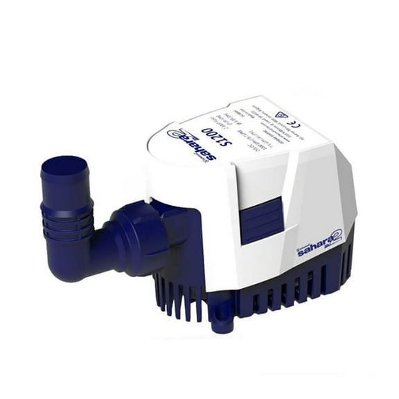 Attwood 5513-2 Sahara MK2 1200 24 Barbed Bilge Pump