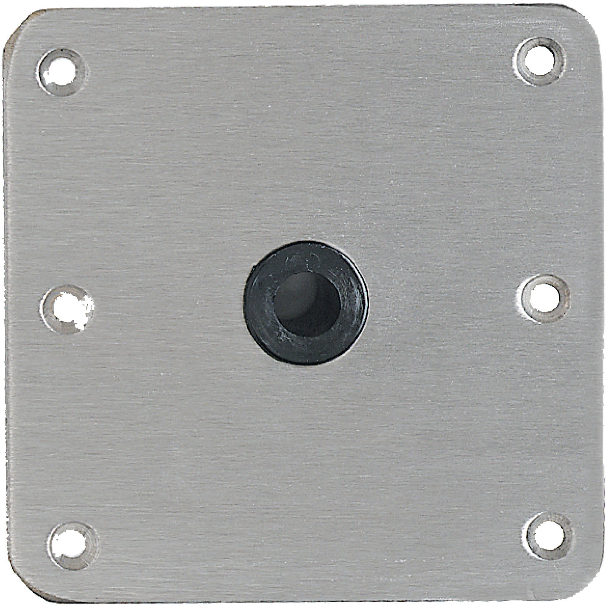 Attwood 7" x 7" Stainless Steel Threaded Lock'N-Pin 3/4" Base, Bronze Bushing