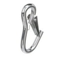 thumbnail image 1 of Attwood 7653L3 Utility Snap Hook, Zinc-Plated Steel, Spring-Loaded Closure, Light-Duty, 4 Inches Long, ¼-Inch Ring Diameter, 1 of 3