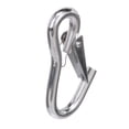 thumbnail image 1 of Attwood 7653L3 Utility Snap Hook, Zinc-Plated Steel, Spring-Loaded Closure, Light-Duty, 4 Inches Long, ¼-Inch Ring Diameter, 1 of 3