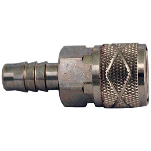 Attwood 88FTS014-6 Suzuki Fuel Hose Fitting - Under 75 HP, Female 3/8" Barb, Chrome-Plated Brass
