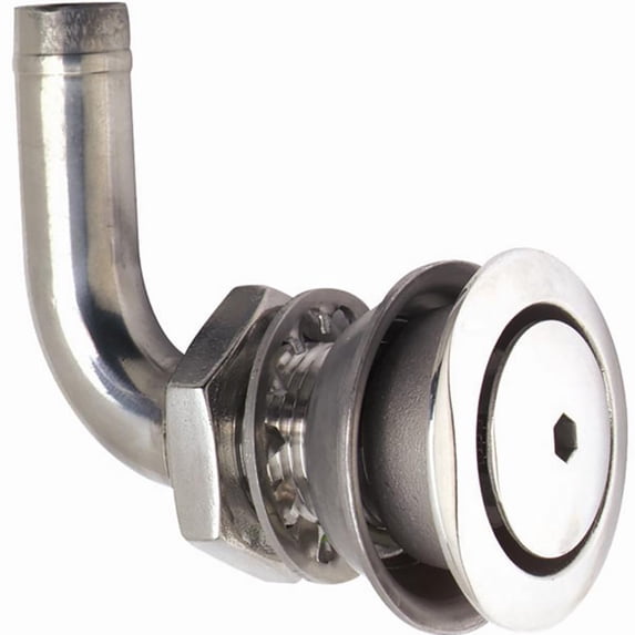 Attwood 90 Degree Flush Mount Fuel Tank Vent