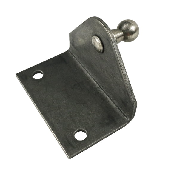 Attwood 90-Degree Gas Spring Mounting Bracket Ball, 2 Holes, Stainless Steel