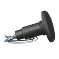 thumbnail image 1 of Attwood 910R3PB-7 LightArmor Black Round Series 3-Pin Plug-In Base, 1 of 3