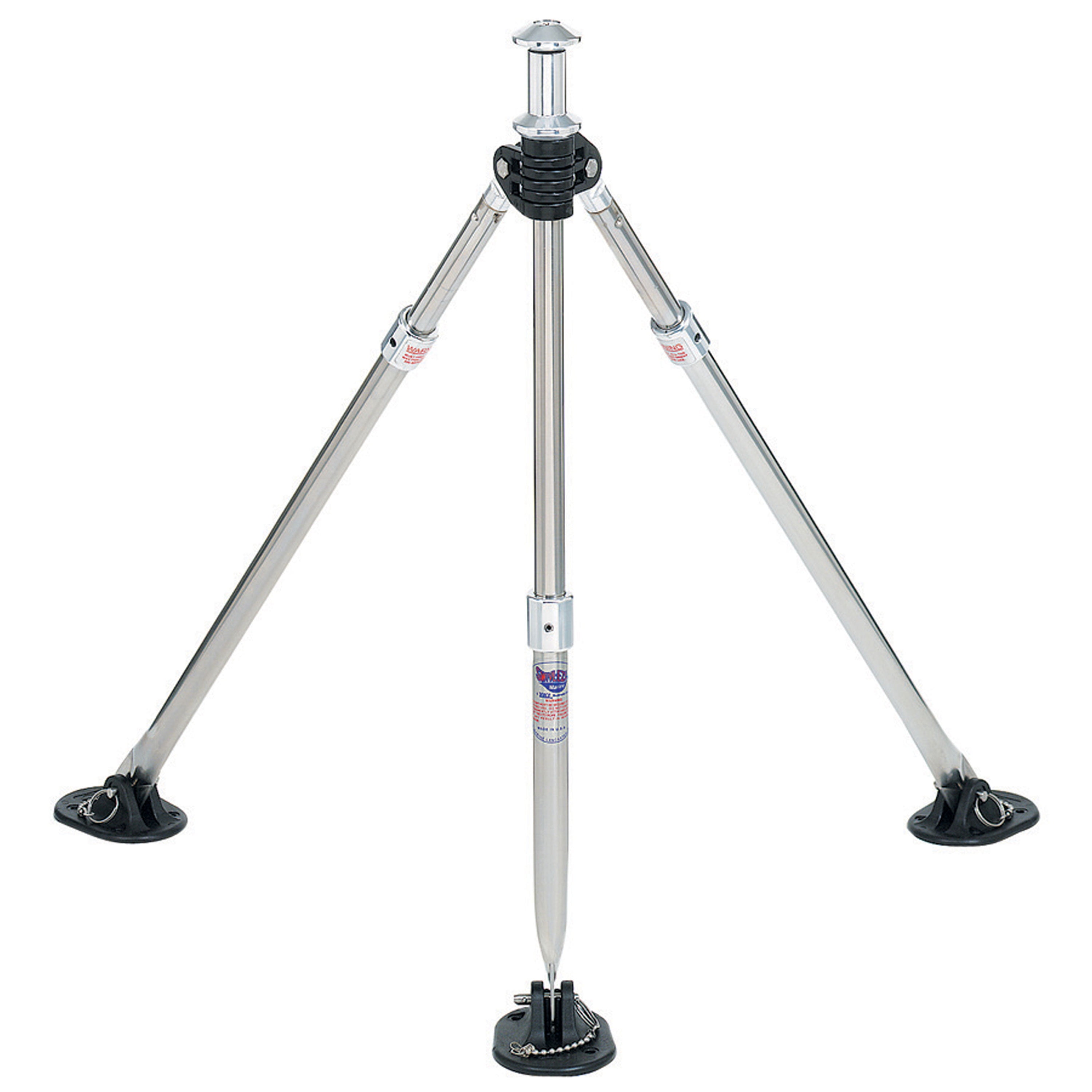 Attwood 96008 Swivl-Eze Adjustable Height Stainless Steel Ski Pylon ...